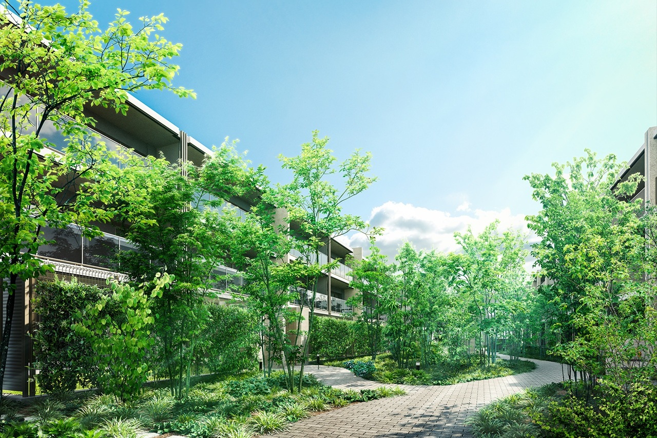 外観・ガーデンフォレスト完成予想CG