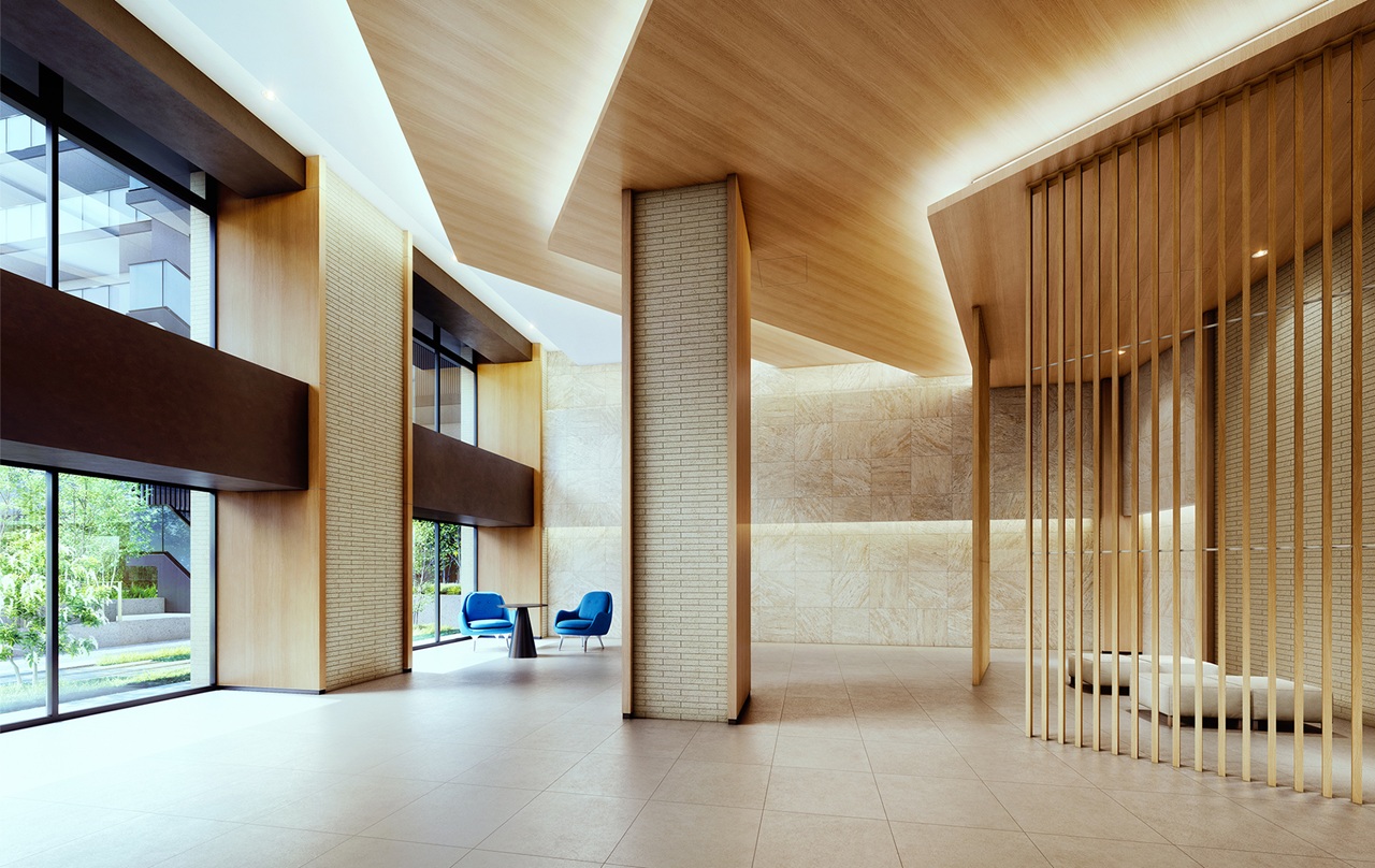 エントランスホール完成予想CG