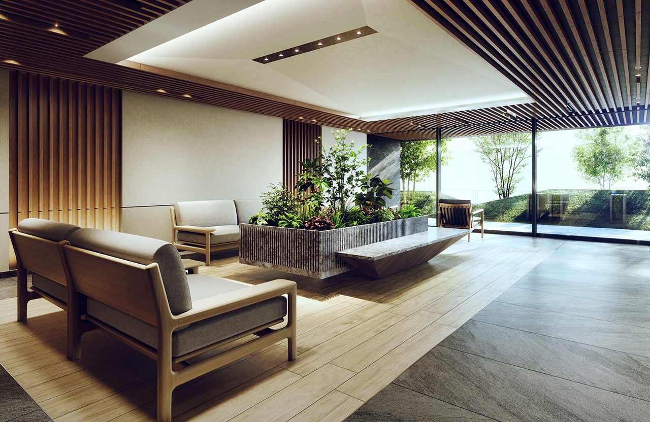 エントランスホール完成予想図