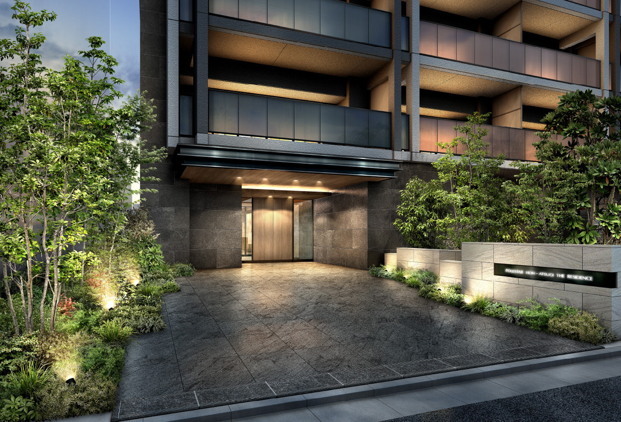 エントランスアプローチ完成予想図