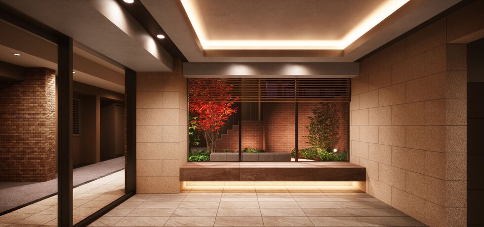 エントランスホール完成予想図