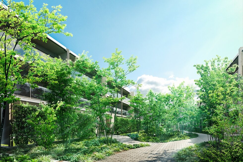 外観・ガーデンフォレスト完成予想CG