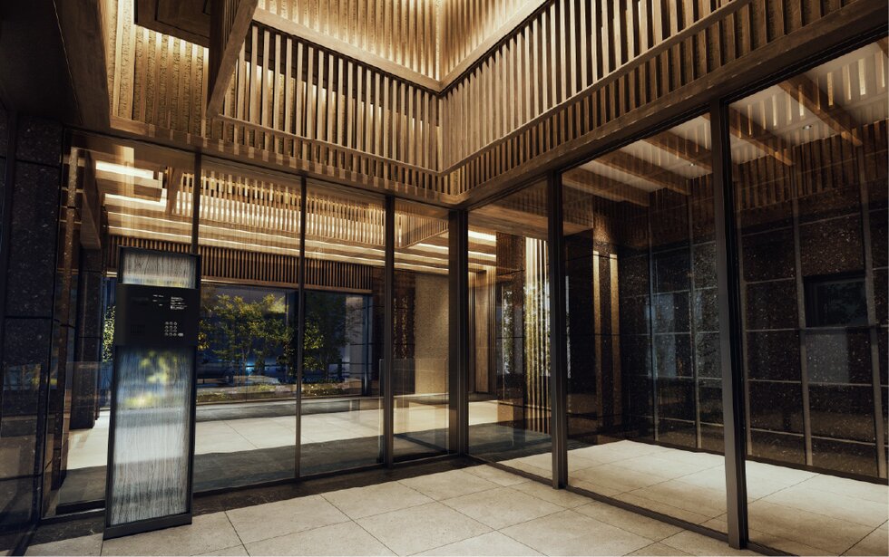 風除室完成予想CG