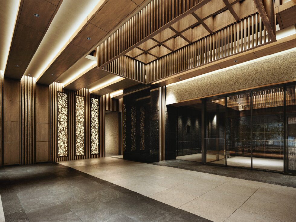 エントランスホール完成予想CG