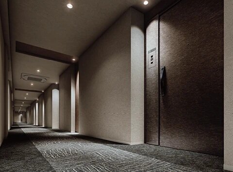 内廊下完成予想CG ※3