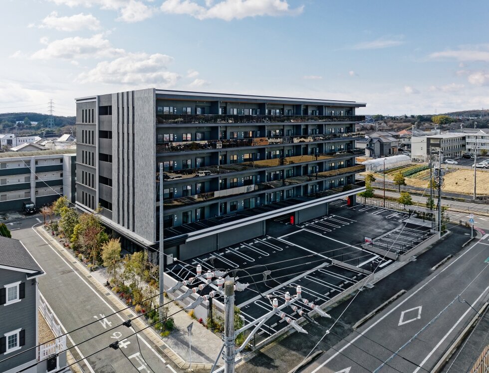 鳥瞰　北東より