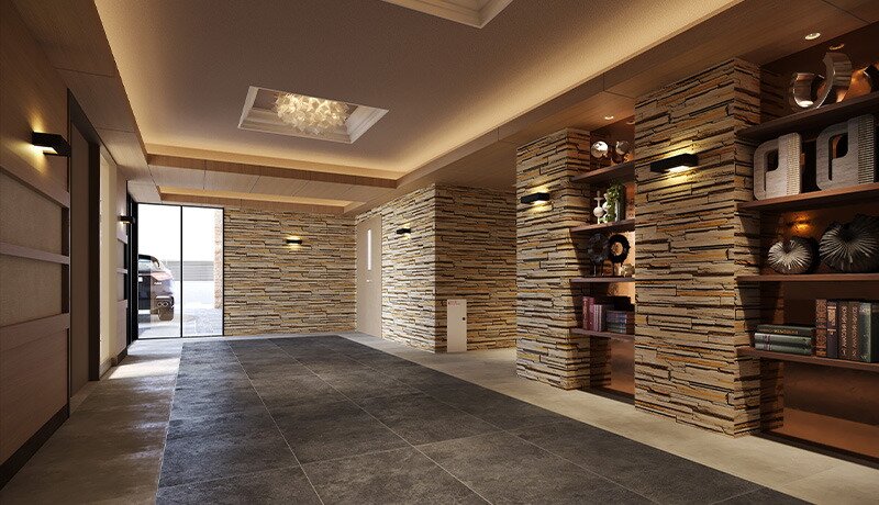 エントランスホール完成予想図