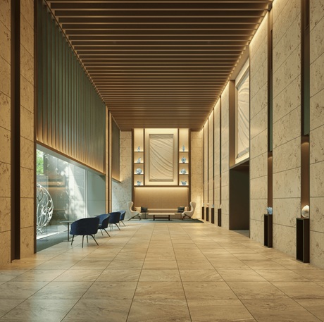 エントランスホール完成予想CG