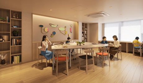 ティーンスペース完成予想CG