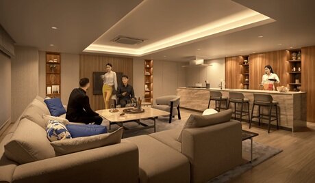 パーティーラウンジ完成予想CG