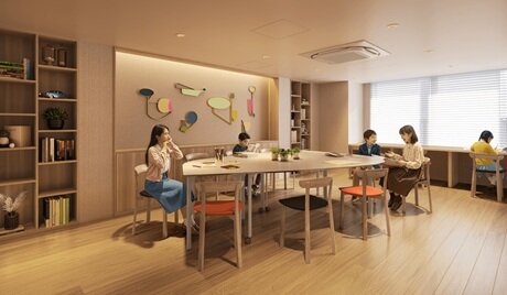 ティーンスペース完成予想CG