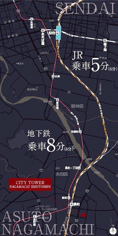 立地概念図
