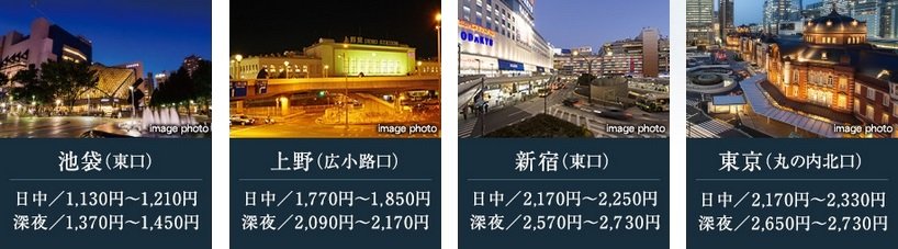 タクシーアクセス図