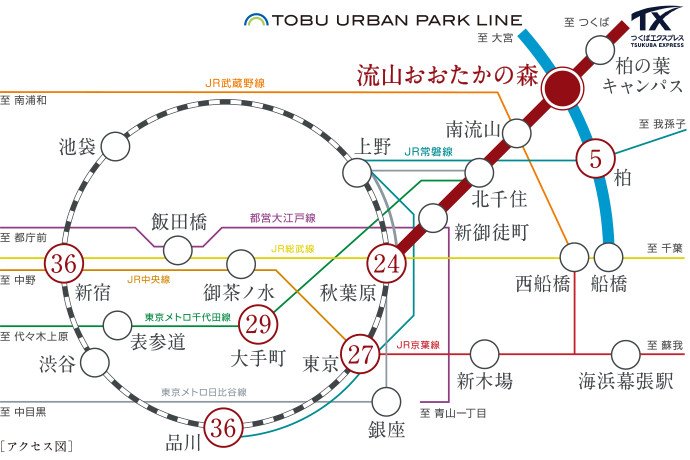 駅徒歩4分。都心へ直通、2路線利用可能の快適アクセス。