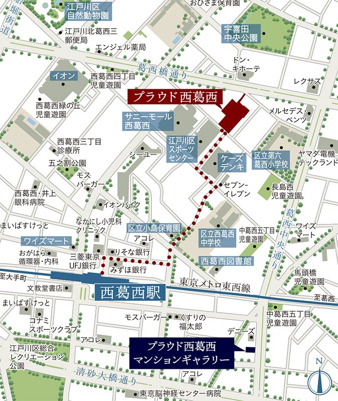現地案内図