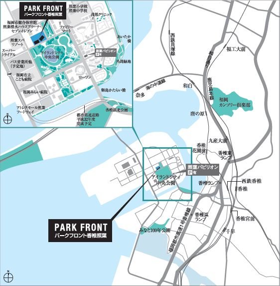 現地案内図