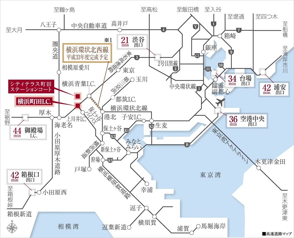 高速道路マップ