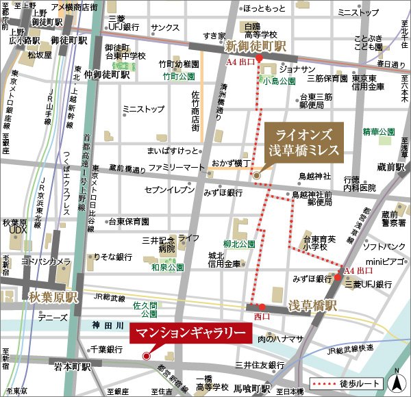 現地案内図