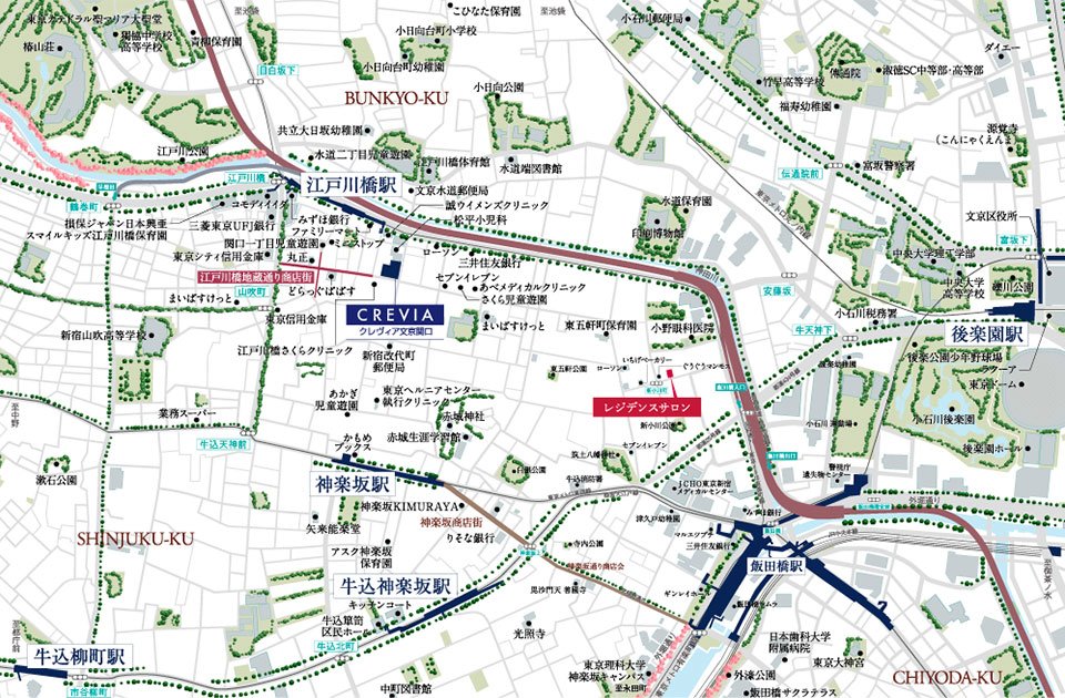 現地案内図
