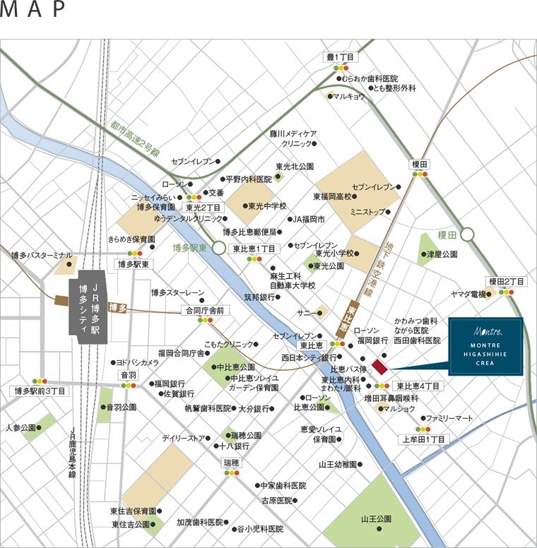 現地案内図