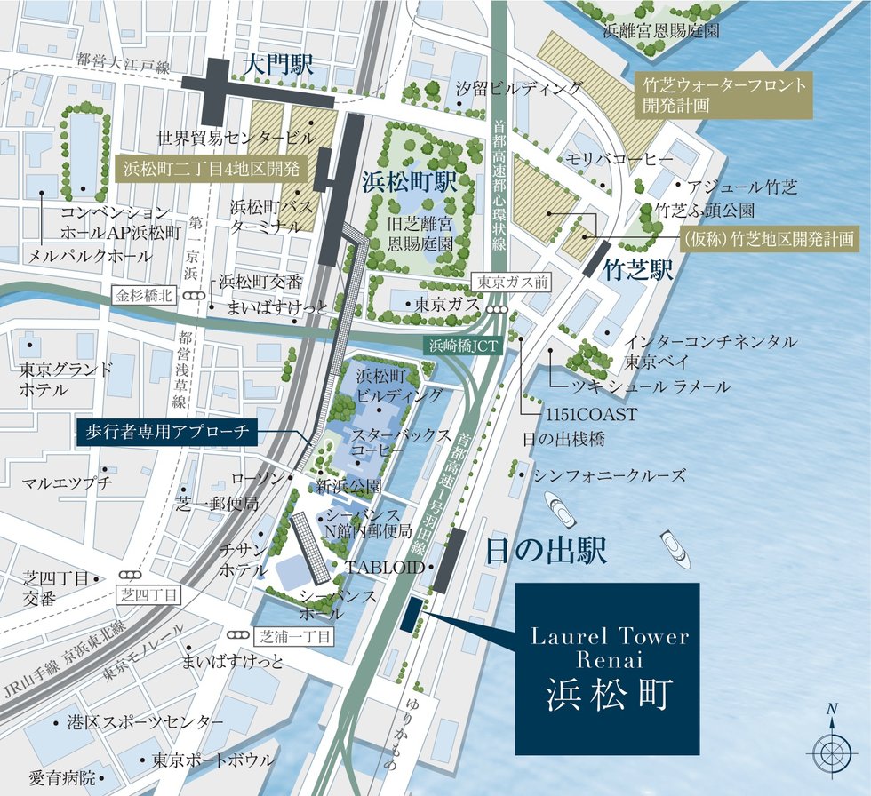 現地案内図