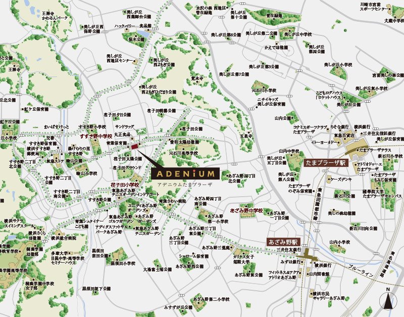 現地案内図