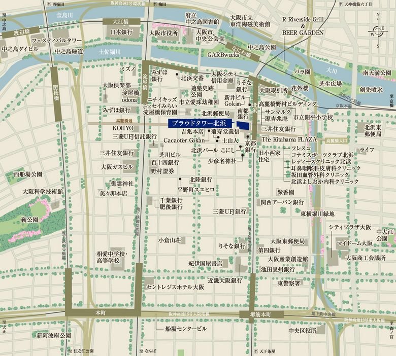 現地案内図