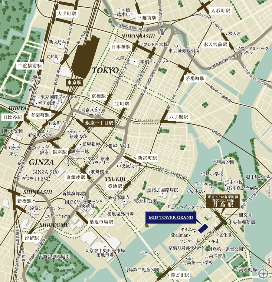 現地案内図