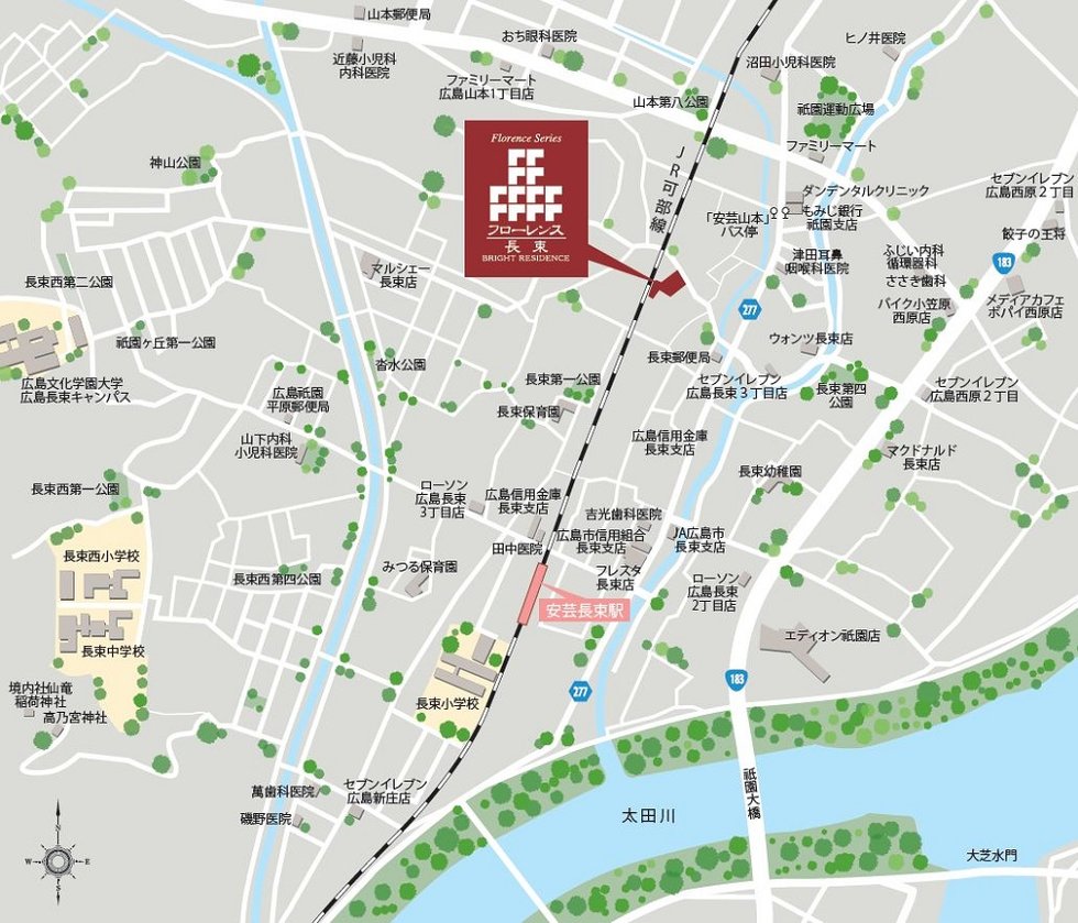 現地案内図