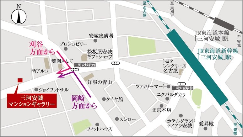 マンションギャラリー案内図