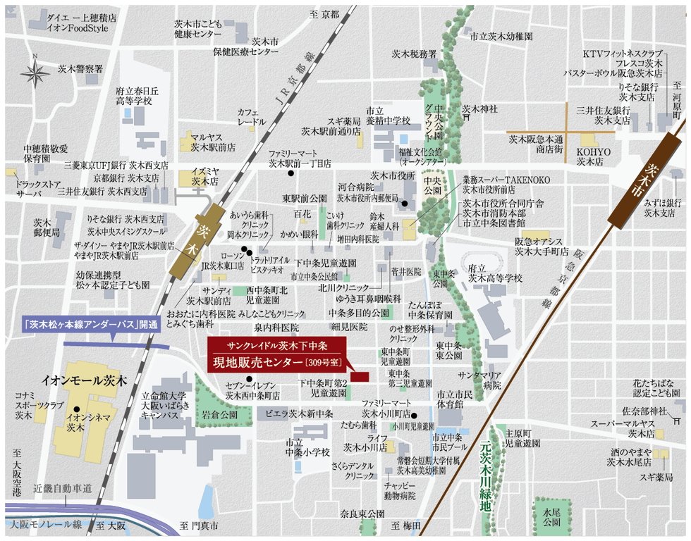 現地案内図