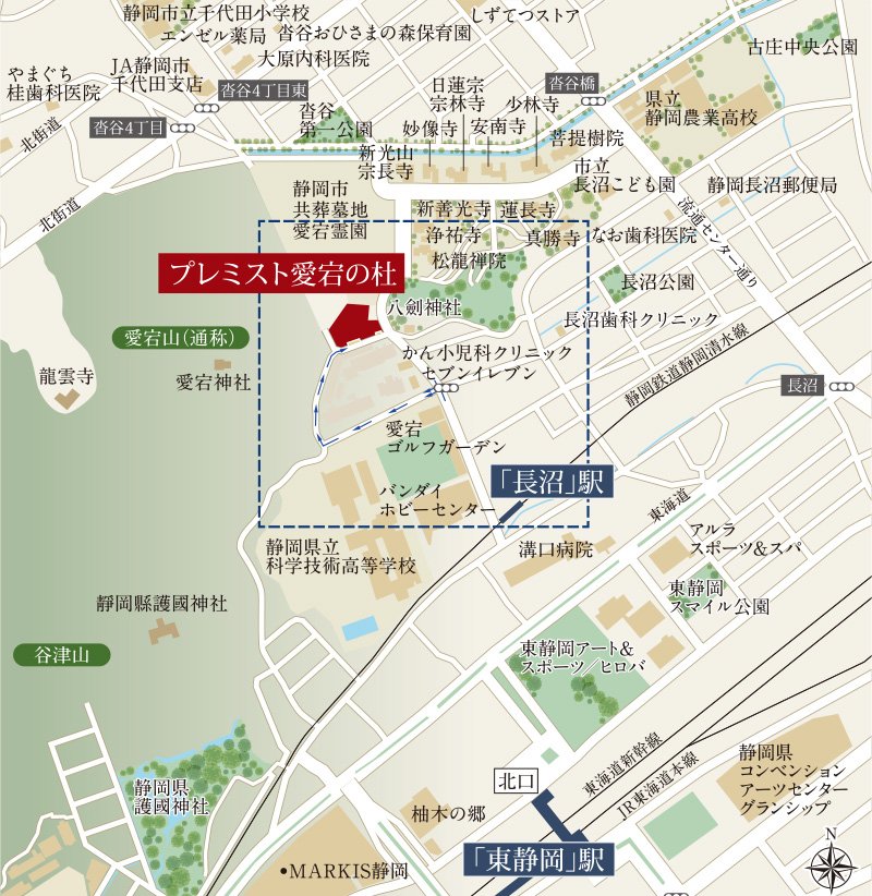 現地案内図