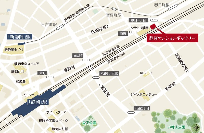 マンションギャラリー案内図