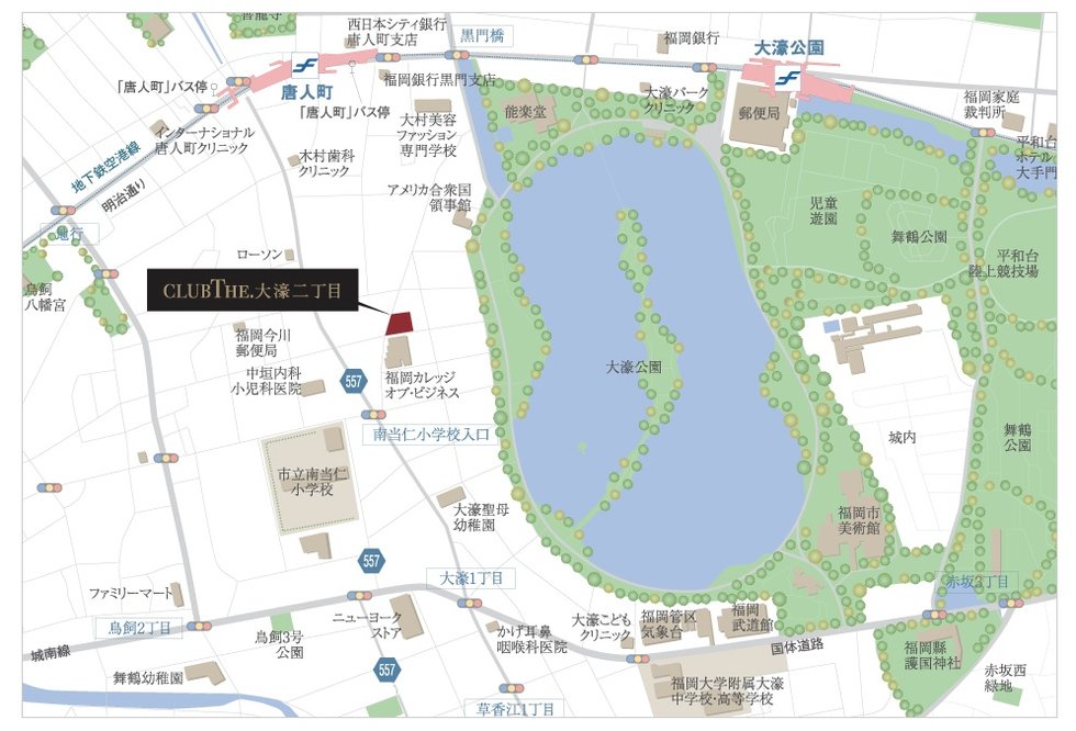 現地案内図