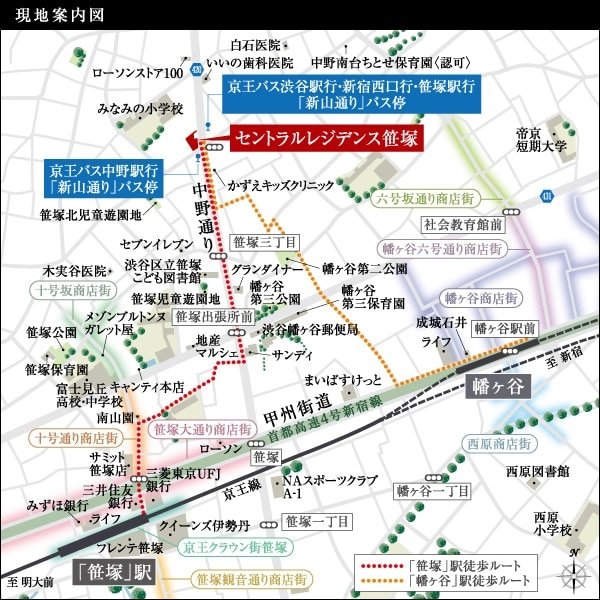現地案内図