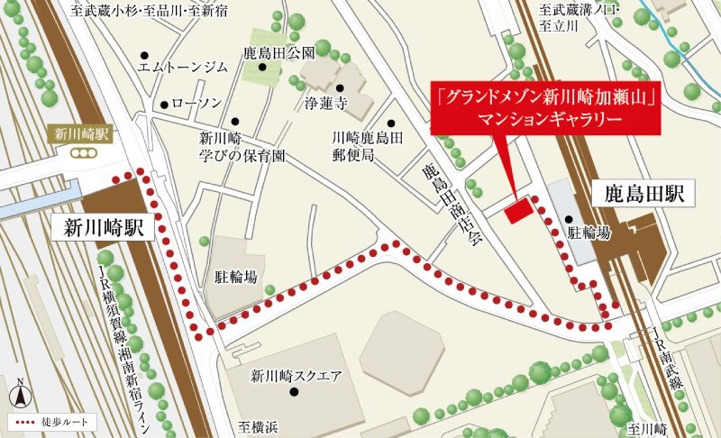 マンションギャラリー案内図