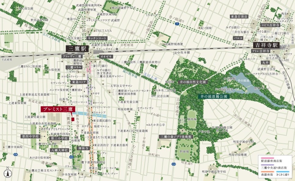 現地案内図