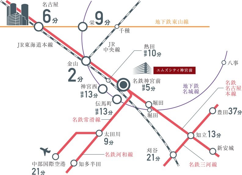 路線案内図
