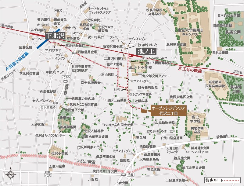 現地案内図