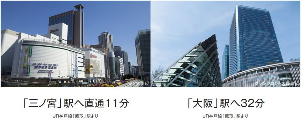 JR・山陽・地下鉄の3線アクセス。軽快なフットワーク。