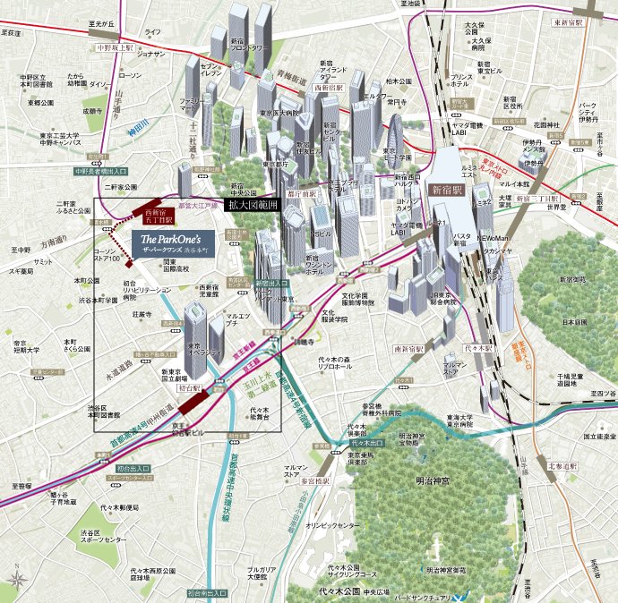 現地案内図