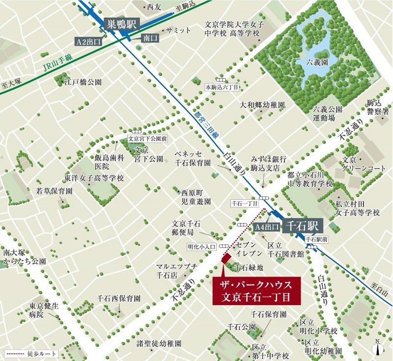 現地案内図