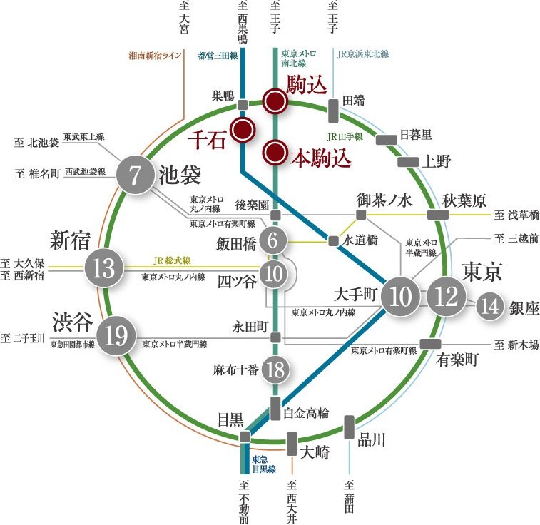 交通アクセス図