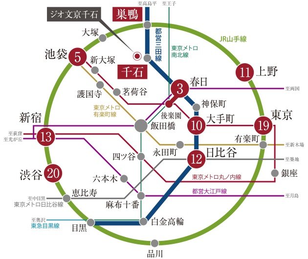 路線案内図