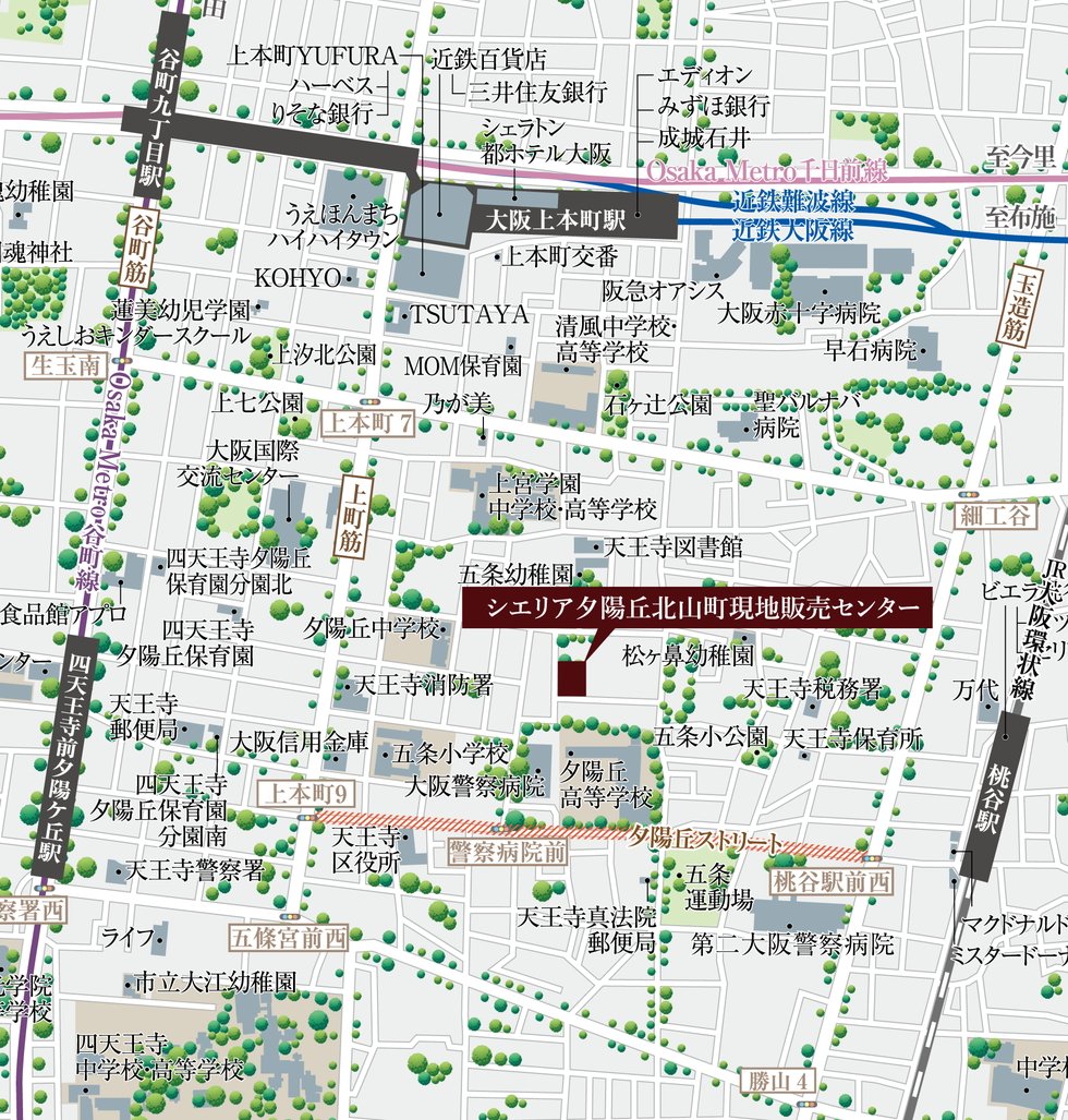 現地案内図