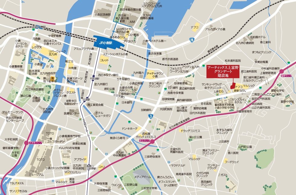 現地案内図
