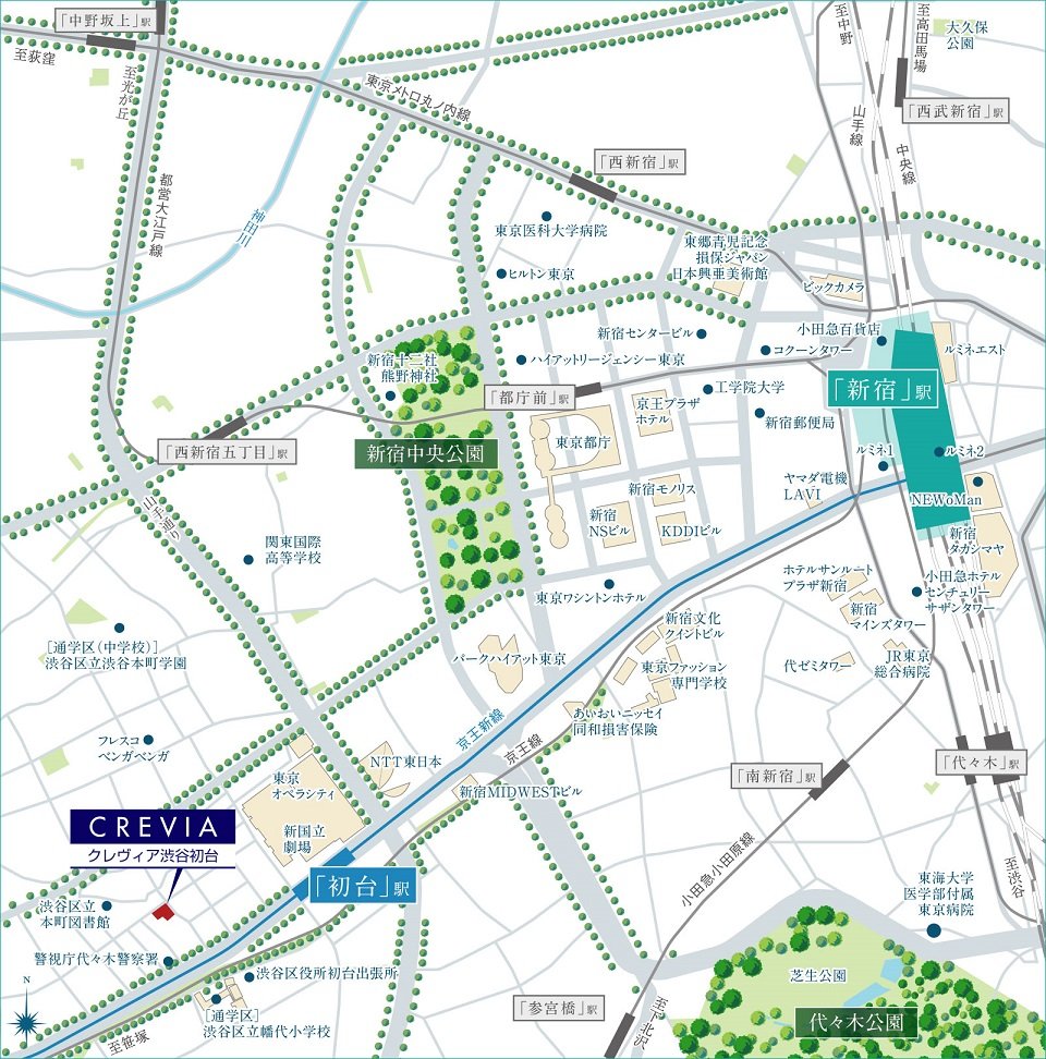 現地案内図