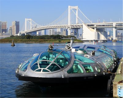湾岸ならではの便利な水上バス利用