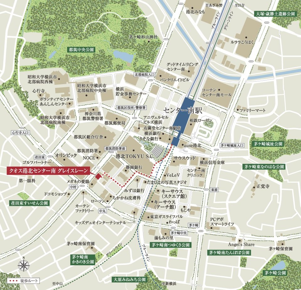 現地案内図