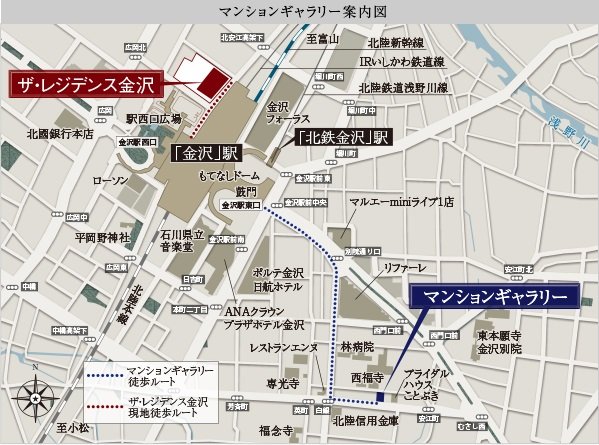 マンションギャラリー案内図